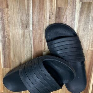 Adidas Black Slide Sandals